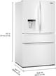 Whirlpool® 36" 29 Cu. Ft. White French Door Refrigerator with Flexible Temperature Drawer-3