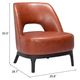 Zuo® Modern Mistley Brown Accent Chair-1