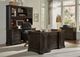 aspenhome® Hampton 2-Piece Black Cherry 67" Desk-4