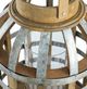 A & B Home Brown/Silver Medium Shanghai Lantern-4