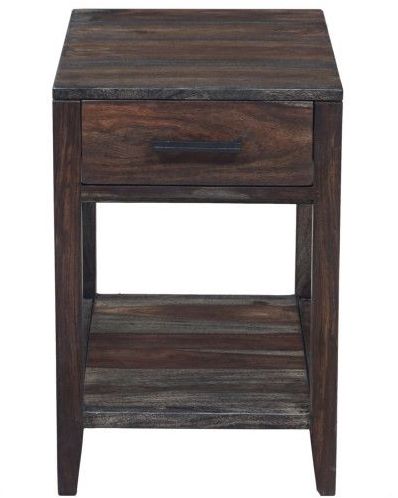 Porter International Designs Fall River Obsidian Recliner Table-2