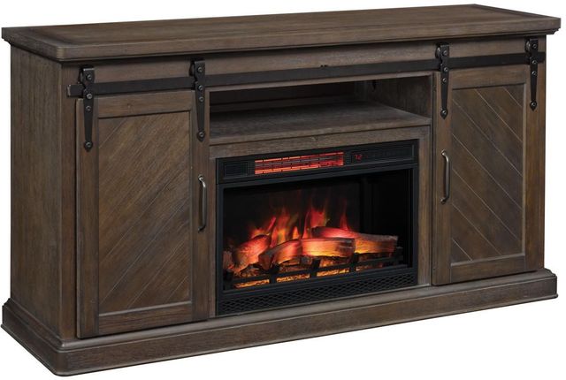ClassicFlame® Southgate Antique Coffee TV Stand with Electric Fireplace-0
