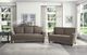 Homelegance® Dunleith Brown Loveseat-5
