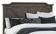 American Woodcrafters Farmwood Whiskey Barrell Queen Panel Bed-1