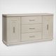 Riverside Furniture Arielle Parchment Server-3