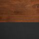Legends Home Essex Black/Brown Corner Console-2