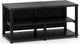 Salamander Designs® Synergy Open Center Twin 20 AV Cabinet-Black-0