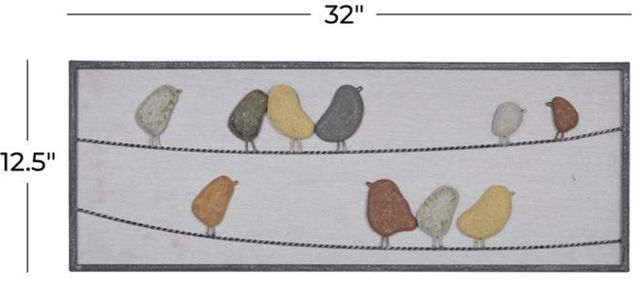 Deco Marche 32" Bird Wall Decor-3