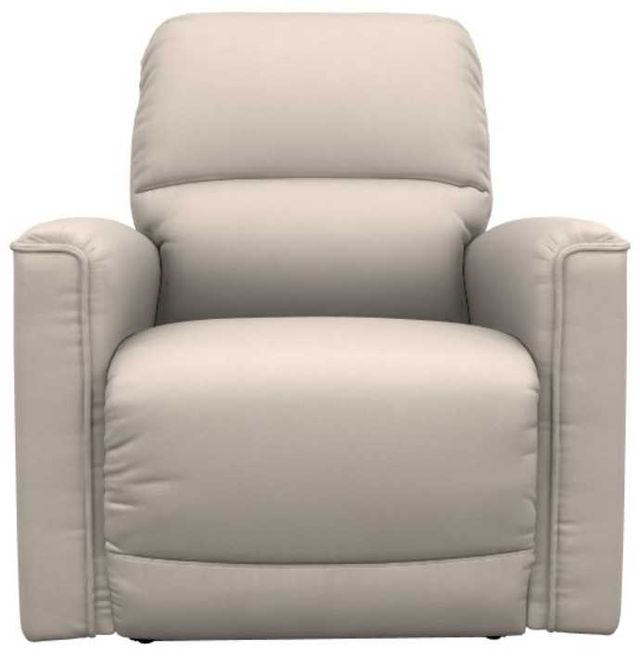 La-Z-Boy® Cade Oyster Leather Power Wall Recliner with Headrest and Lumbar-1