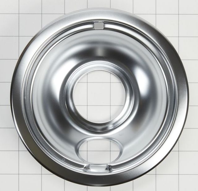 Whirlpool® Chrome Range Burner Drip Bowls-1
