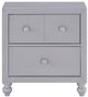 Mazin Furniture Wellsummer 4 Piece Gray Twin Bedroom Set-3