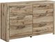 3pc Queen Tan Panel Bedroom-2