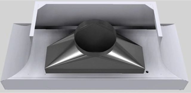 Vent-A-Hood® Designer Series 60" White Wall Mounted Range Hood-2