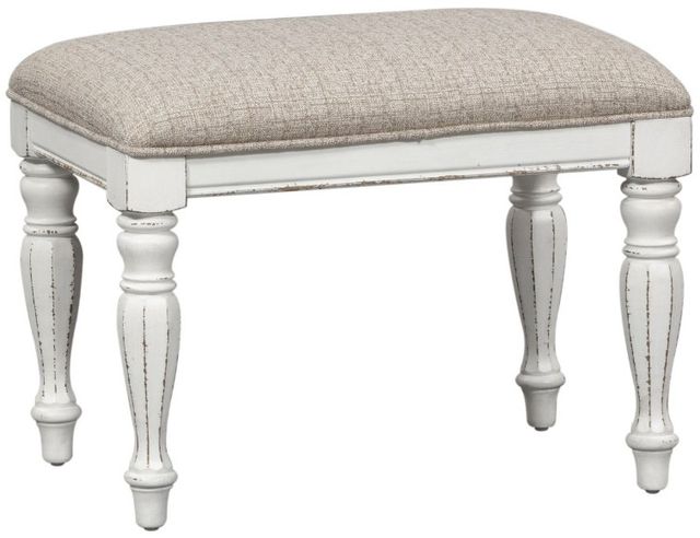 Liberty Furniture Magnolia Manor 2-Piece Antique White/Weathered Bark Vanity Set-3