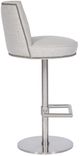 Vanguard® Furniture Michael Weiss Donegal Brushed Nickel/Norfolk Nickel Barstool-2