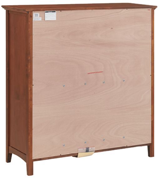 Whittier Wood® Furniture McKenzie Glazed Antique Cherry 11-Drawer Chest-2