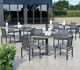 Homecrest™ Outdoor Living Customizable Allure Mesh Aluminum Outdoor Armless Balcony Stool-1