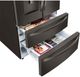 LG 28.6 Cu. Ft. PrintProof™ Black Stainless Steel French Door Refrigerator -5