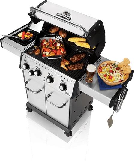 Broil King Baron S590 Stainless Steel Free Standing Grill Fischer s Furniture and Appliance Tell City IN