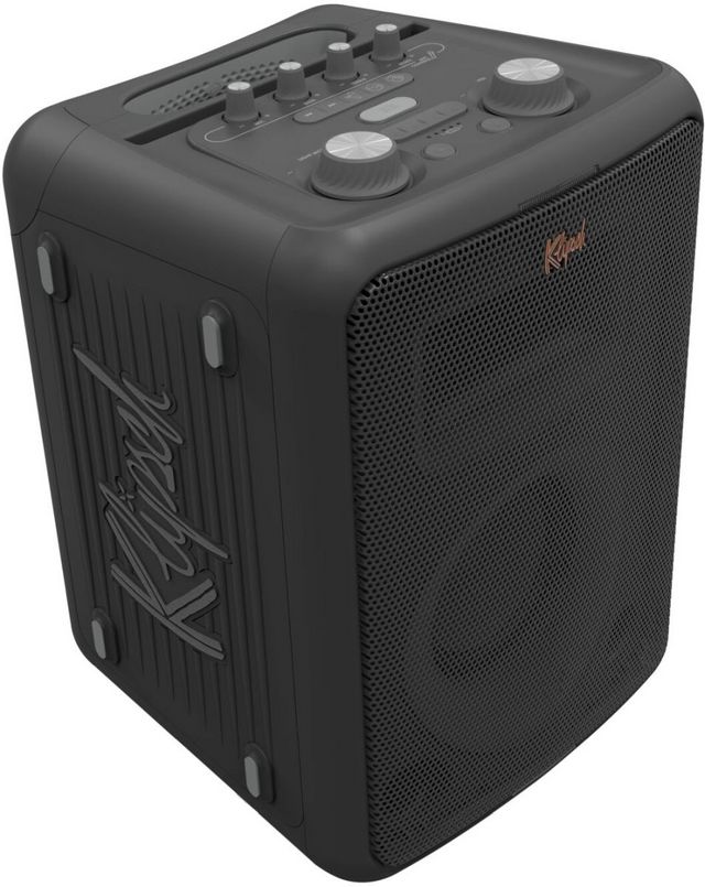 Klipsch® Music City Series 5.25" Black Portable Bluetooth Speaker -10