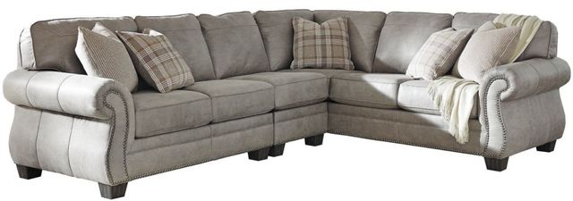 Signature Design by Ashley® Olsberg 3-Piece Steel Right-Arm Facing Sectional-0