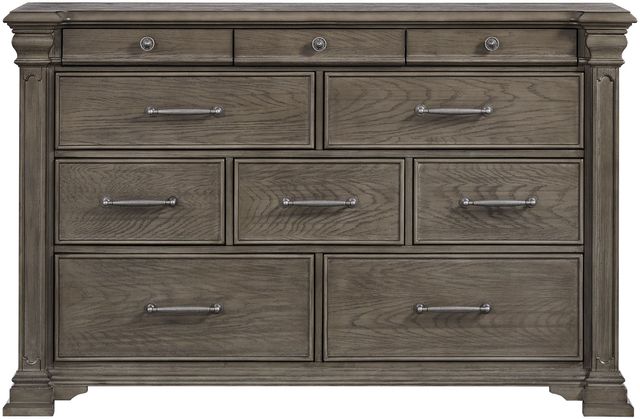 Elements International Kings Court Gray Dresser-1
