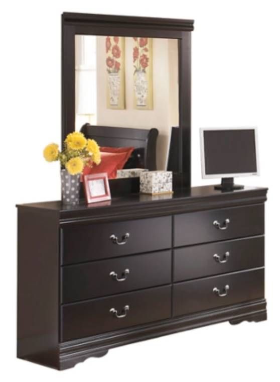 Signature Design by Ashley® Huey Vineyard 6-Piece Black Full Youth Sleigh Bed Set-2