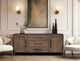 International Furniture Direct Tamesis Brown Console-1