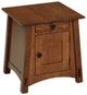 Fusion Designs Customizable Memphis Closed Occasional End Table-0
