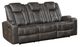 Mazin Furniture McBride Brown/Grey Power Reclining Sofa-0
