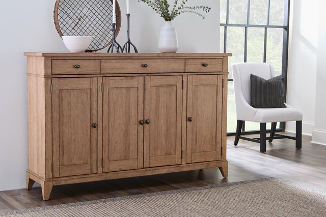 Legacy Classic Today's Traditions Natural Hickory Credenza-1