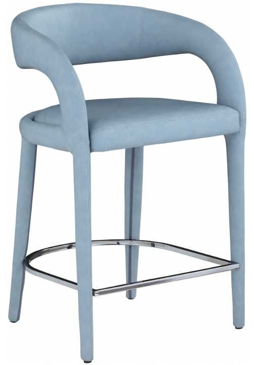 Meridian Furniture Sylvester Faux Leather Counter Stool