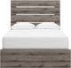 Signature Design by Ashley® Graystorm Brown Gray Queen Panel Bed with Storage-2