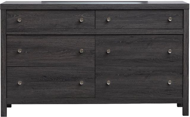Magnussen Home® Merrifield Raisin Black Double Drawer Dresser-2