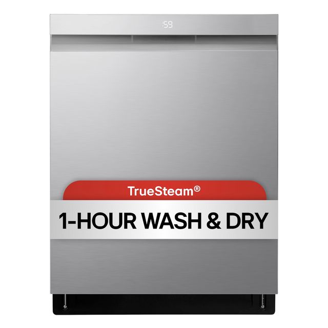 LG 24" PrintProof™ Stainless Steel Top Control Built In Dishwasher-2