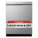 LG 24" PrintProof™ Stainless Steel Top Control Built In Dishwasher with QuadWash® Pro, TrueSteam® and Dynamic Heat Dry™-2