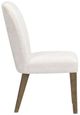 Magnussen Home® Westbourne Dark Umber/Milo Ivory Upholstered Dining Side Chair-3