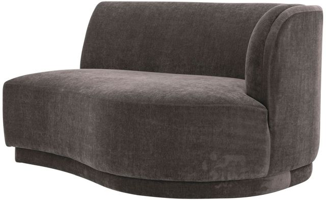 Moe's Home Collection Yoon Anthracite Right 2 Seat Chaise-1