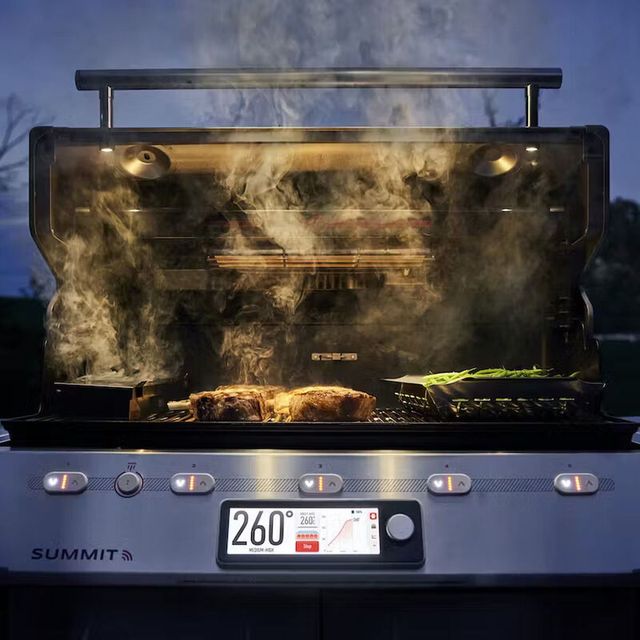 Weber® Summit® FS38X S 5-Burner Stainless Steel Smart Freestanding Natural Gas Grill-4