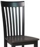 John Thomas Furniture® Cosmopolitan Black Tall Mission Dining Side Chair-1