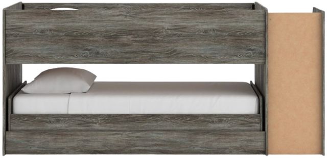 Signature Design by Ashley® Frandern Gray Twin/Twin Loft Storage Bed-3