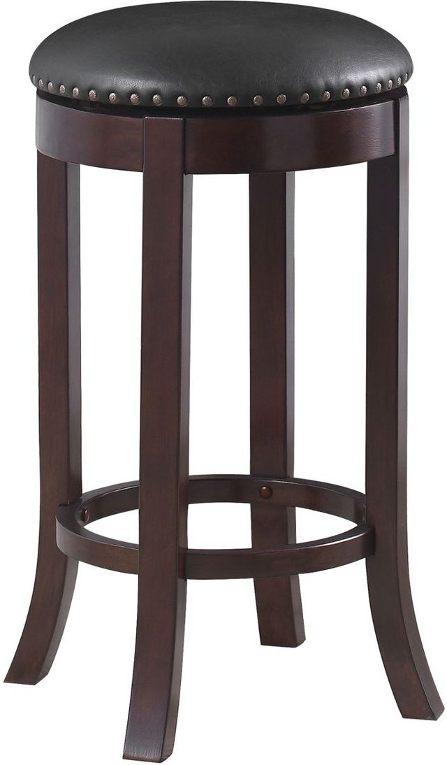 Coaster® Aboushi 2-Piece Brown Swivel Bar Stools-1