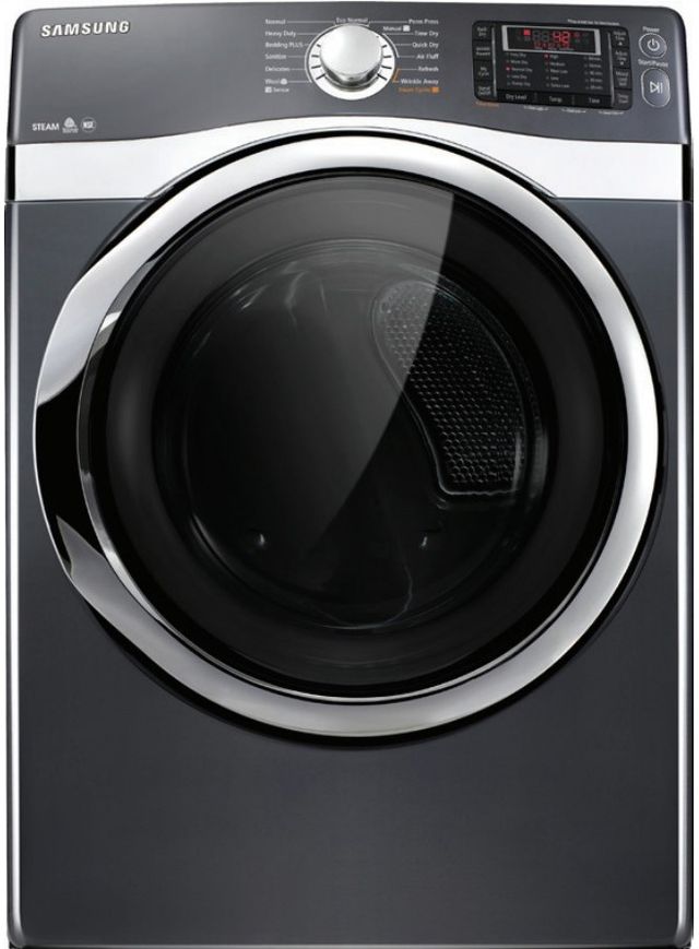Samsung 7.5 Cu. Ft. Onyx Front Load Gas Dryer-0