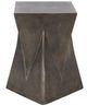 Universal Explore Home™ New Modern Persephone Graphite Side Table-2