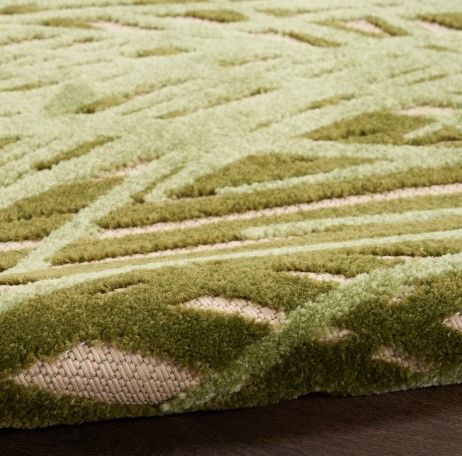 Nourison Home™ Aloha Ivory Green 5'x8' Style 4 Area Rug-4