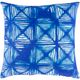 Surya Azora Bright Blue 18"x18" Toss Pillow with Polyester Insert-0