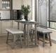 Homelegance® Auburndale Light Gray Counter Height Table-1