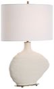 Uttermost® Duostacked White Table Lamp-3