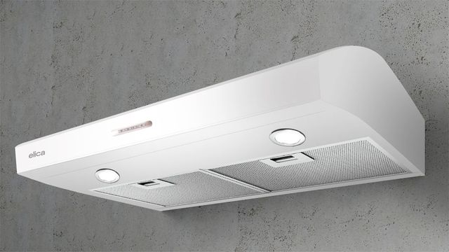 Elica Comfort Series Allasio 30" White Under Cabinet Range Hood-1
