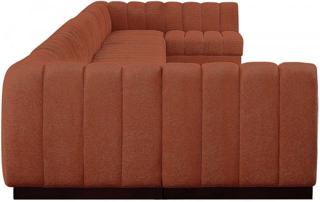 Meridian Furniture Quinn 9-Piece Cognac Modular Sectional-3